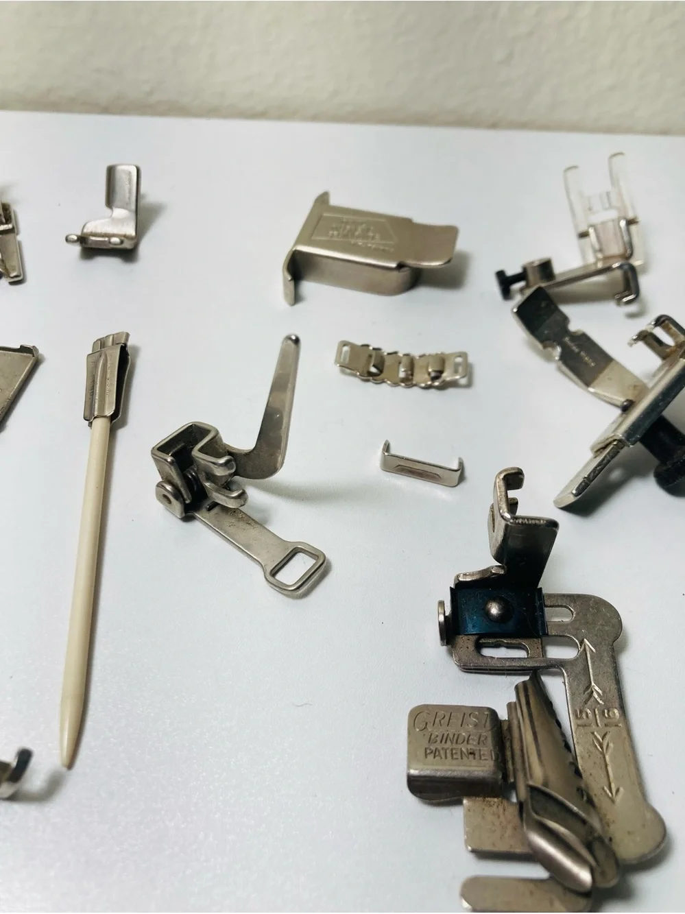 Assorted Sewing Machine Feet and Accessories - Mixed